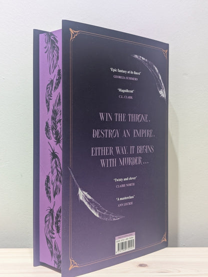 The Raven Scholar: The Eternal Path 1 by Antonia Hodgson (Signed First Edition with sprayed edges) - Fialta Books