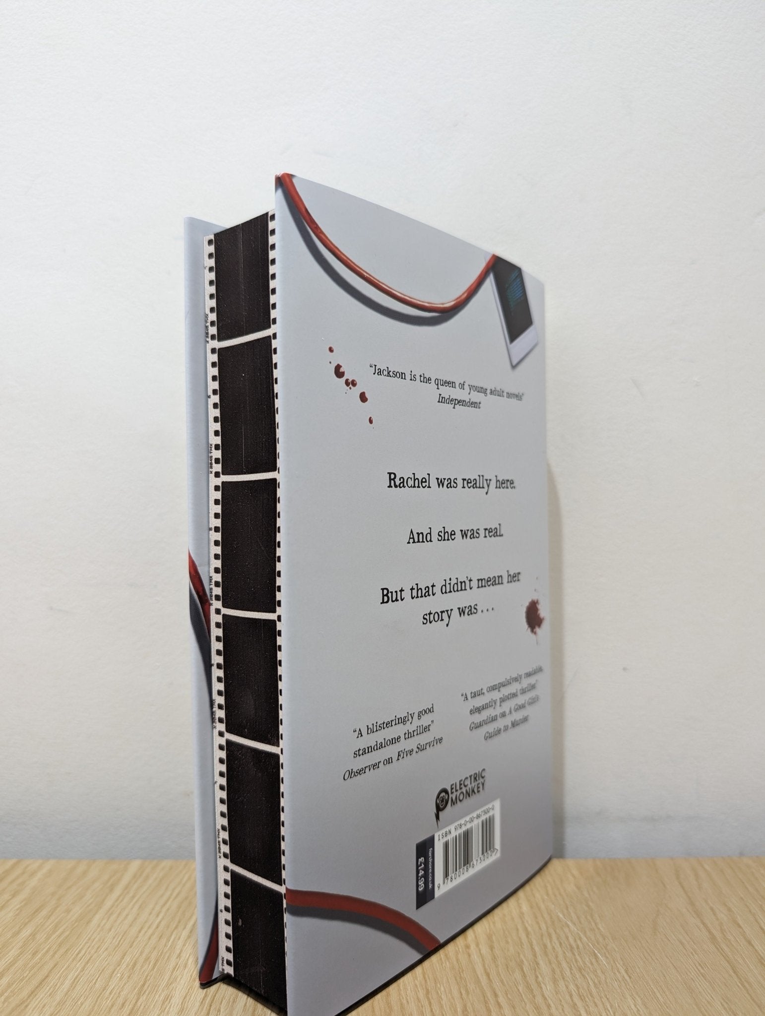 The Reappearance of Rachel Price by Holly Jackson (Signed First Edition with black sprayed edges) - Fialta Books