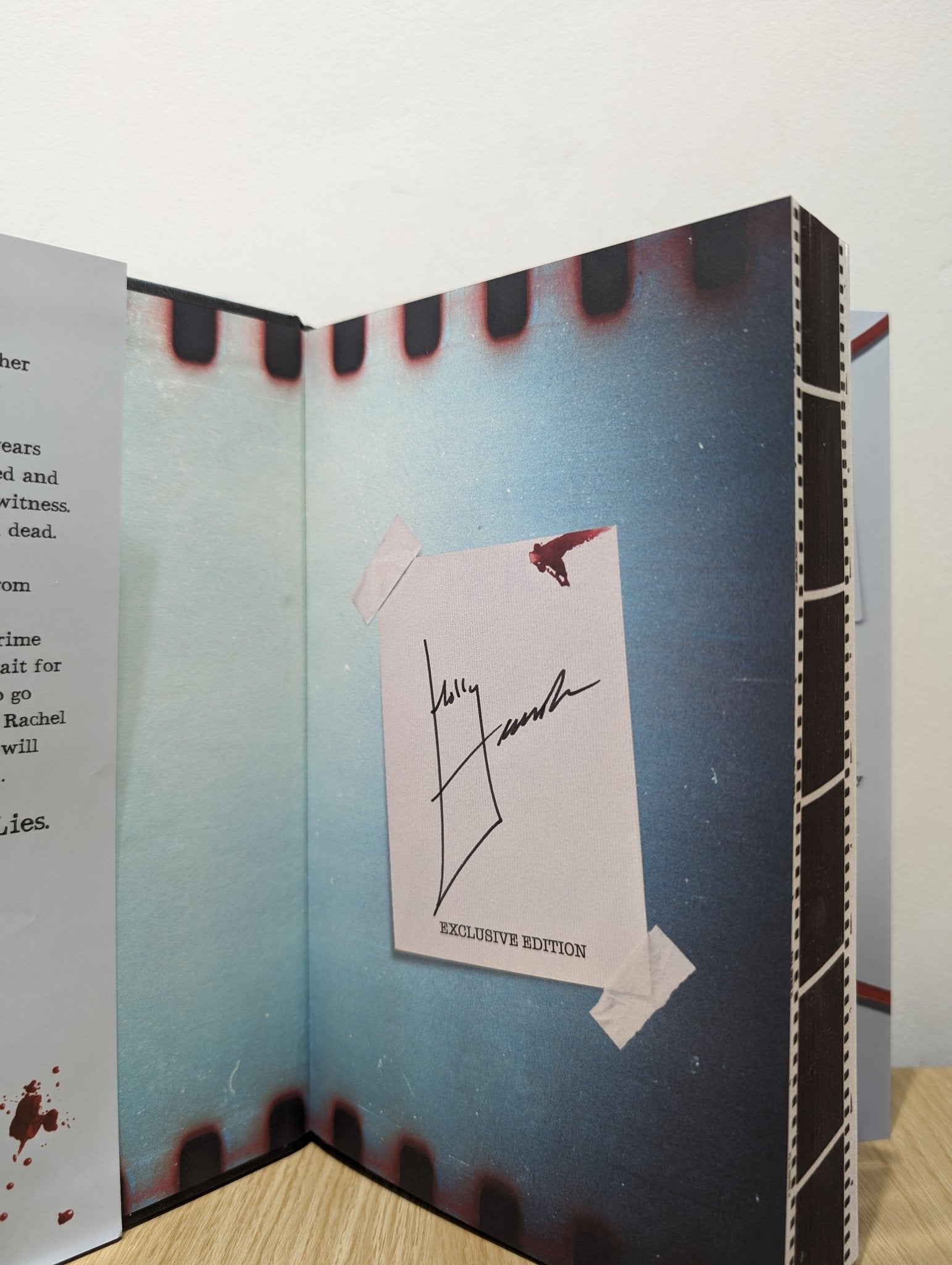 The Reappearance of Rachel Price by Holly Jackson (Signed First Edition with black sprayed edges) - Fialta Books