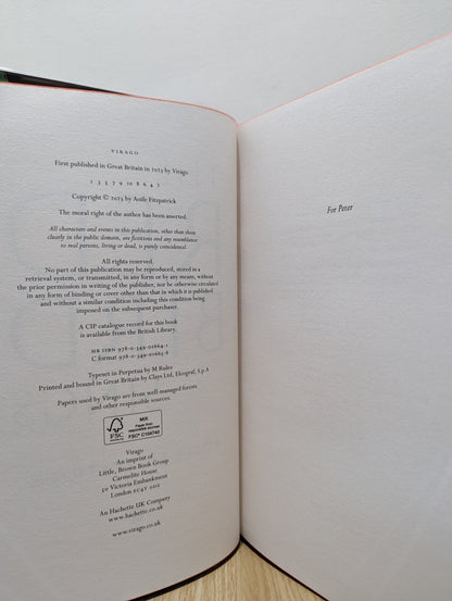 The Red Bird Sings by Aoife Fitzpatrick (Signed First Edition with sprayed edges) - Fialta Books