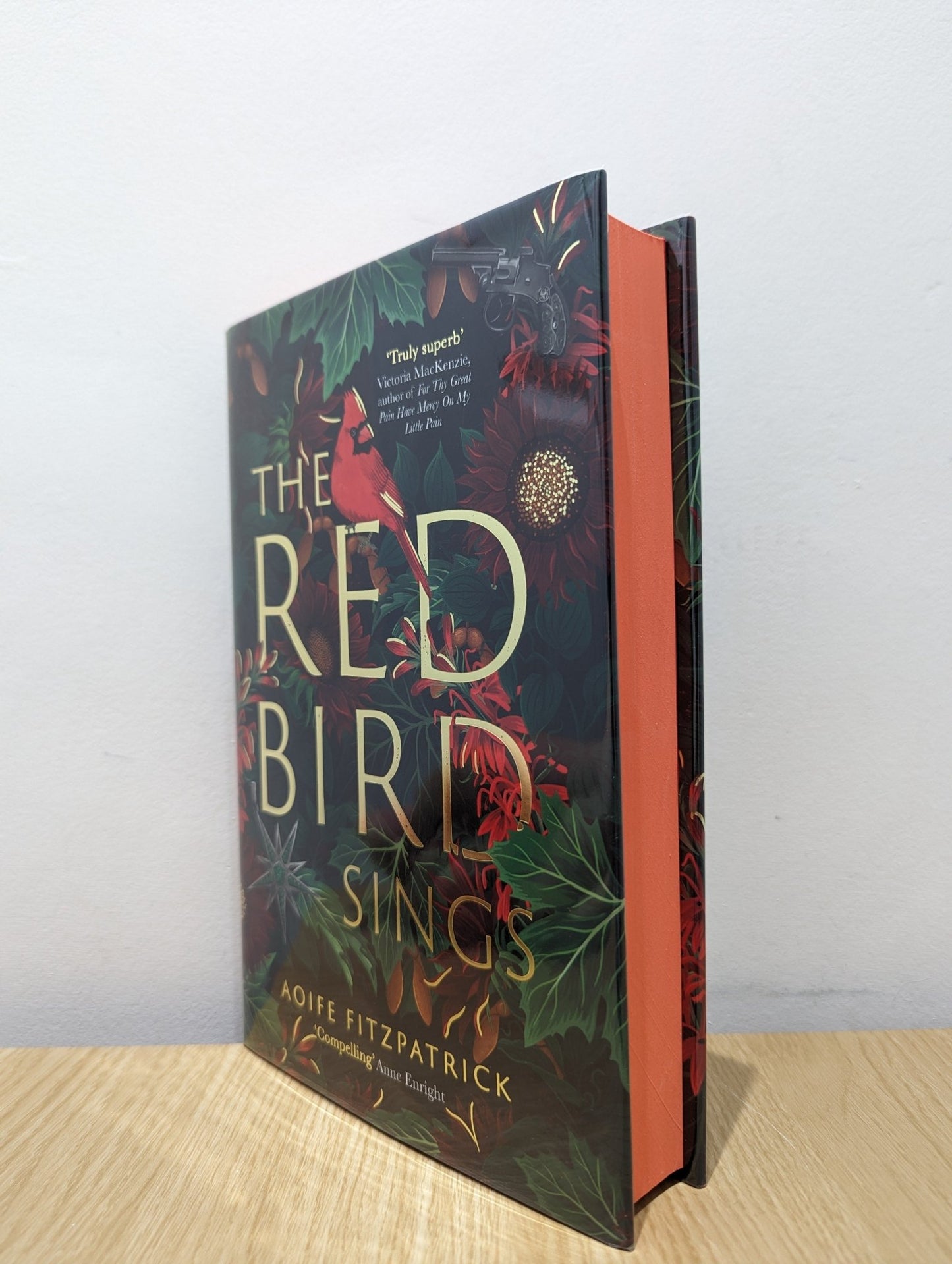 The Red Bird Sings by Aoife Fitzpatrick (Signed First Edition with sprayed edges) - Fialta Books
