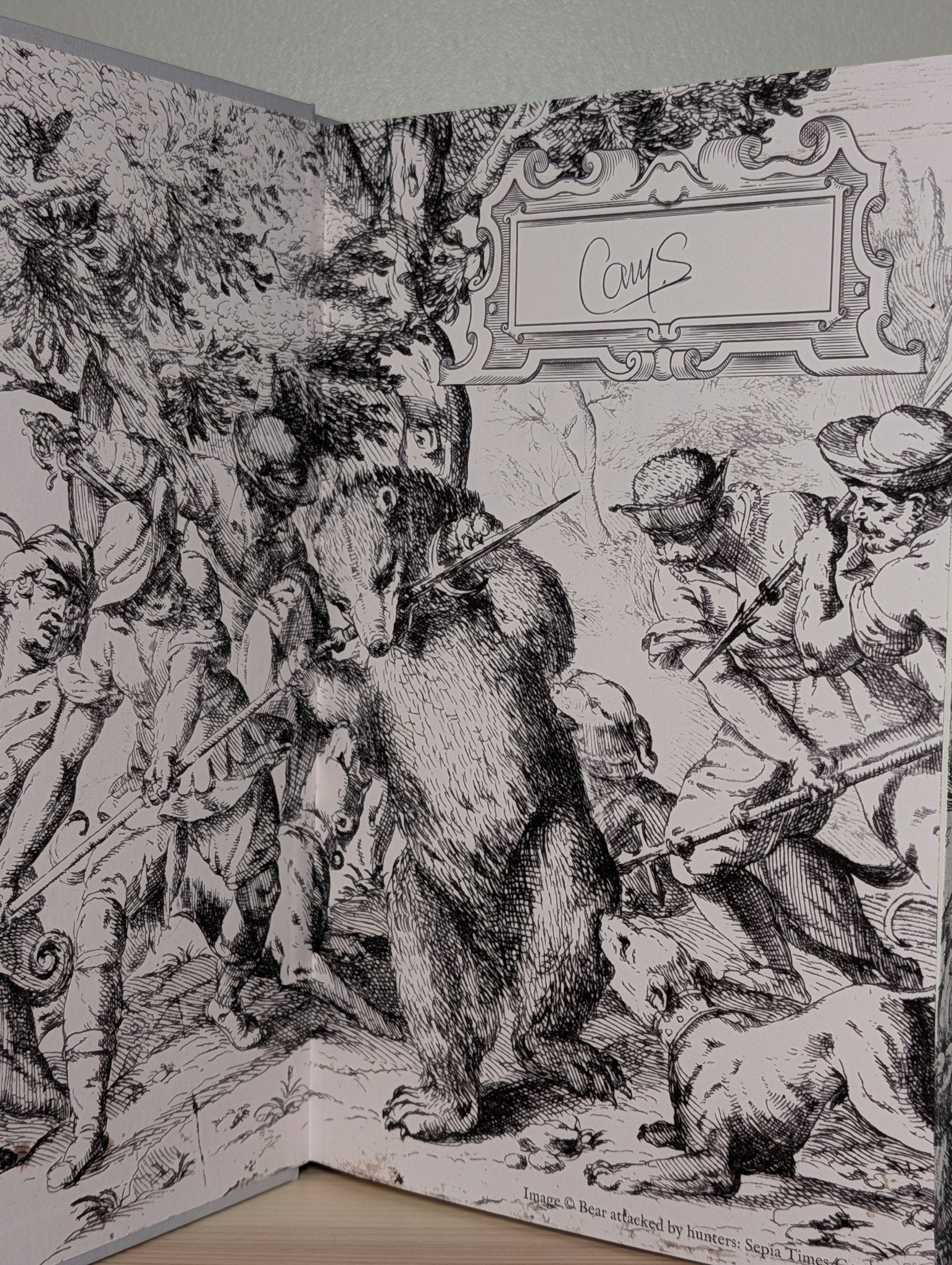 The Red Winter by Cameron Sullivan (Signed First Edition with sprayed edges) - Fialta Books