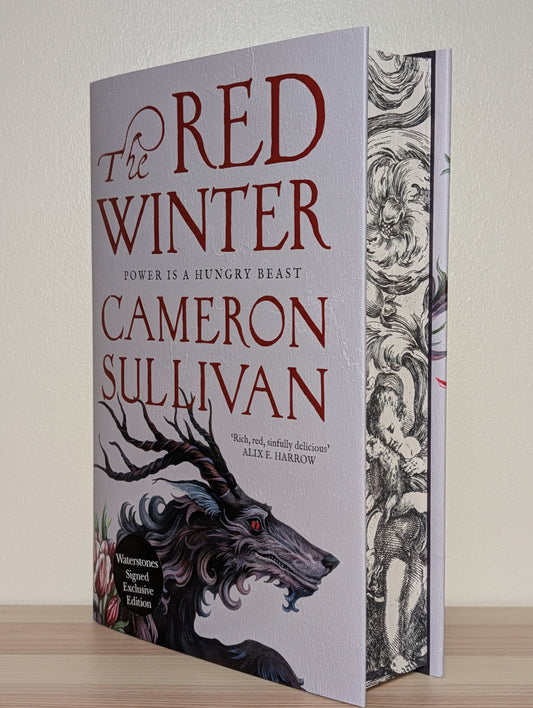 The Red Winter by Cameron Sullivan (Signed First Edition with sprayed edges) - Fialta Books