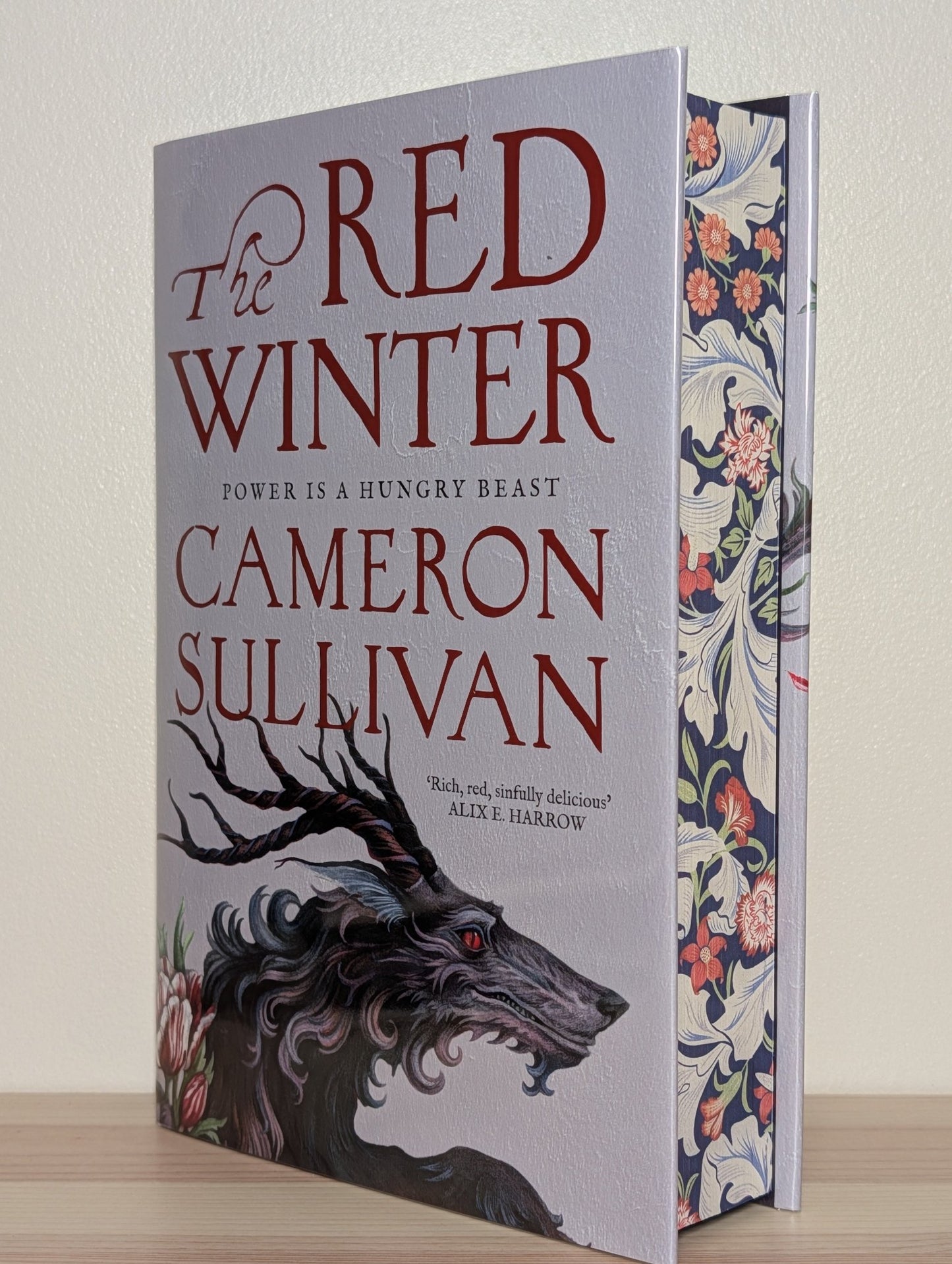 The Red Winter by Cameron Sullivan (Signed Numbered Edition with sprayed edges) - Fialta Books
