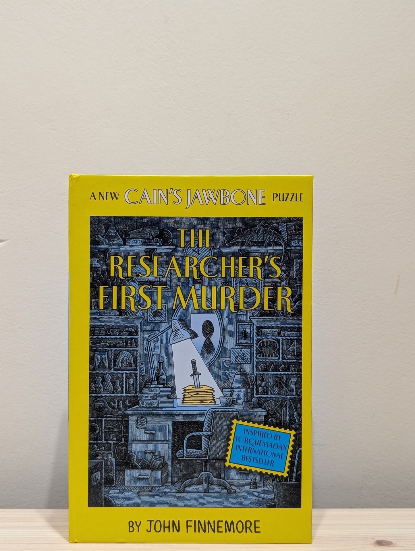The Researcher's First Murder: A New Cain's Jawbone Puzzle by John Finnemore (Signed First Edition) - Fialta Books