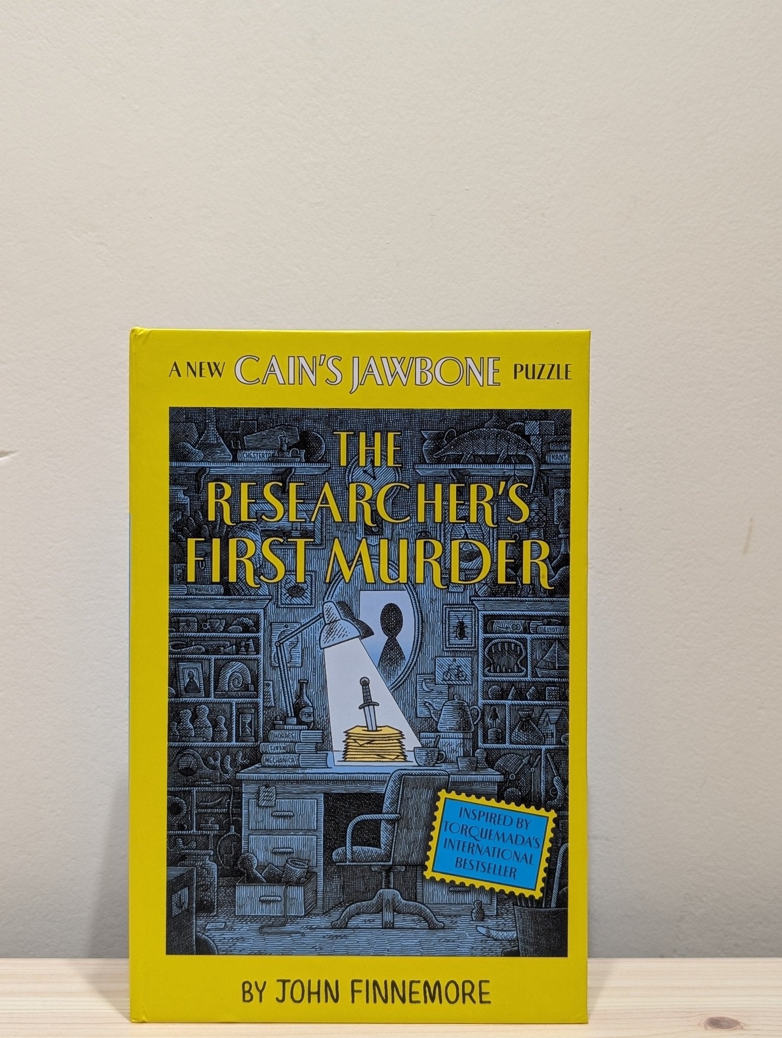 The Researcher's First Murder: A New Cain's Jawbone Puzzle by John Finnemore (Signed First Edition) - Fialta Books