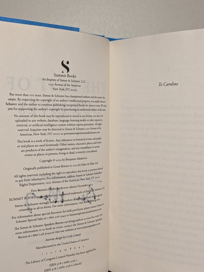 The Rest of Our Lives: A Novel by Ben Markovits (Signed First US Edition) - Fialta Books