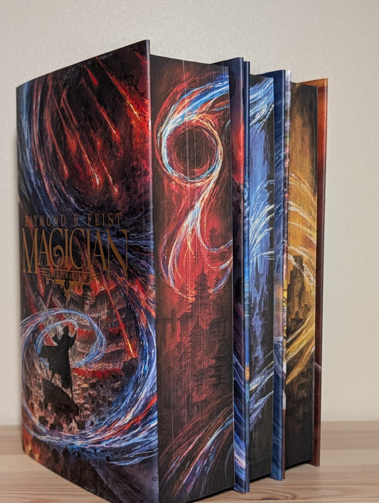 The Riftwar Saga by Raymond E. Feist (Deluxe Edition with sprayed edges) - Fialta Books