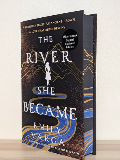 The River She Became by Emily Varga (Signed First Edition with sprayed edges) - Fialta Books