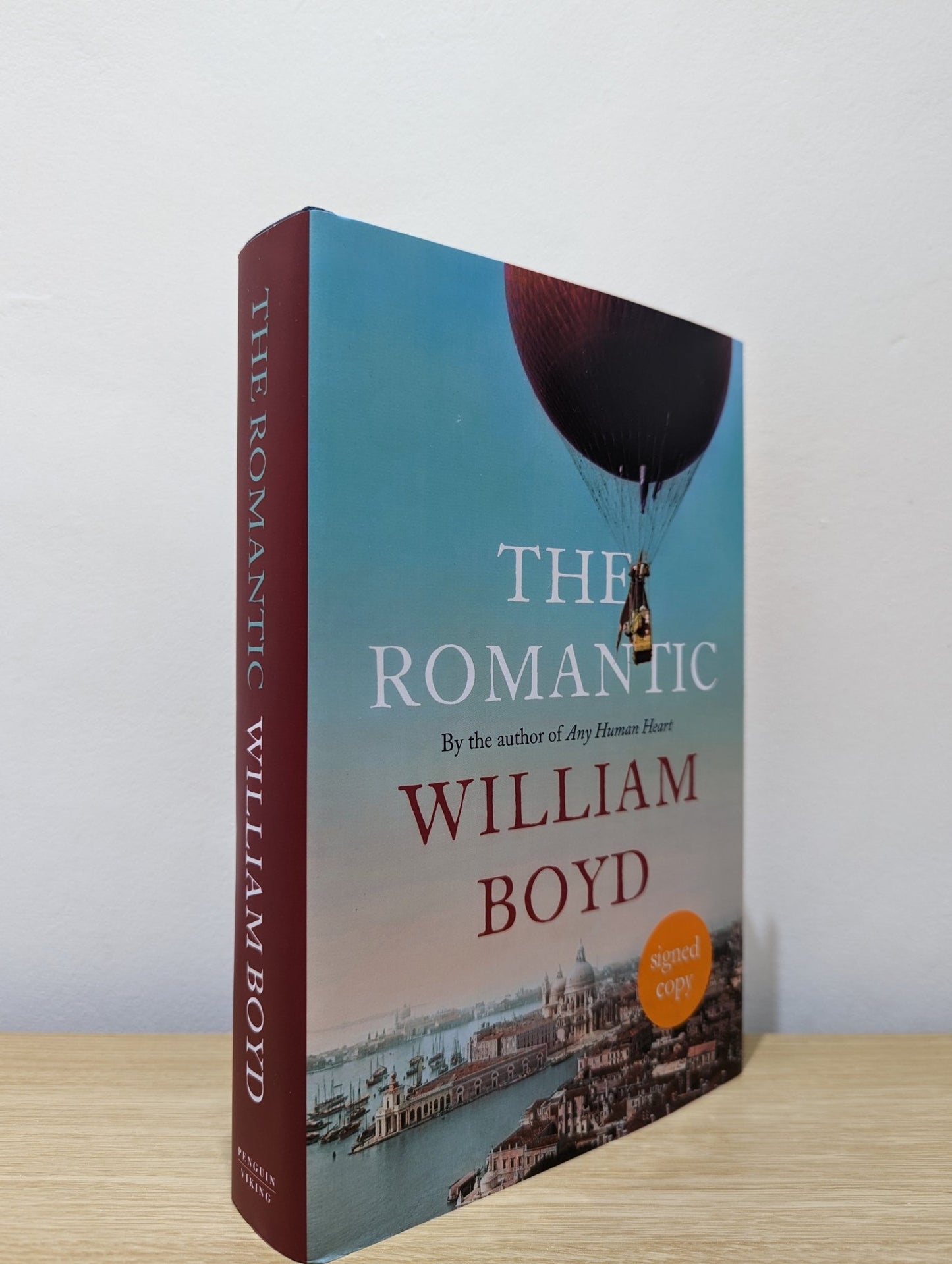 The Romantic by William Boyd (Signed First Edition) - Fialta Books
