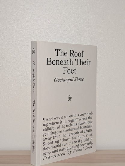 The Roof Beneath their Feet by Geetanjali Shree (First Edition) - Fialta Books