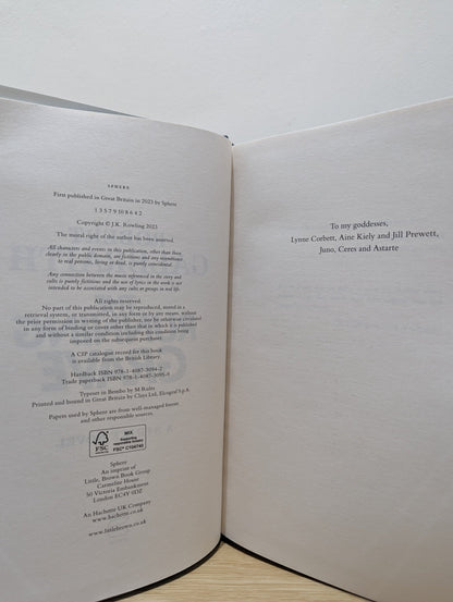 The Running Grave: Cormoran Strike Book 7 by Robert Galbraith (First Edition) - Fialta Books