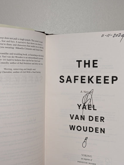 The Safekeep by Yael Van Der Wouden (Signed First Edition) - Fialta Books
