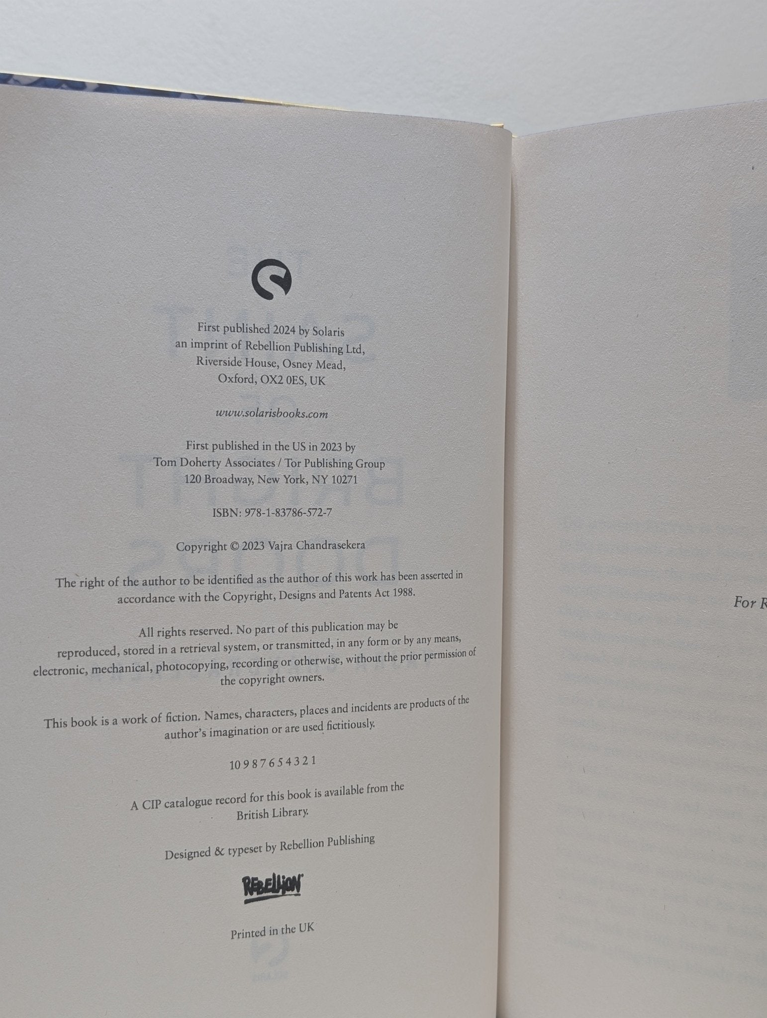 The Saint of Bright Doors by Vajra Chandrasekera (Signed Numbered Edition) - Fialta Books