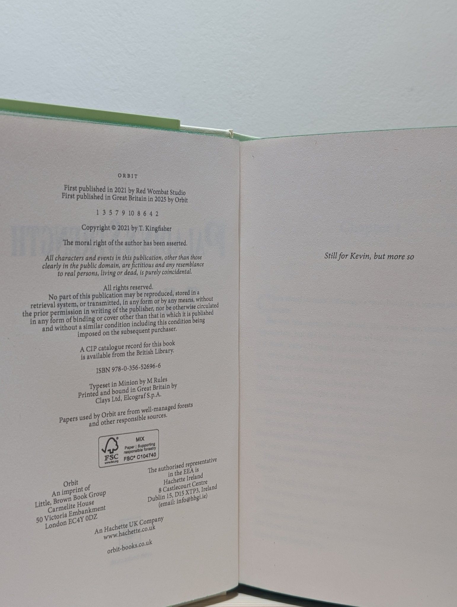 The Saint of Steel Series: Paladin's Grace; Paladin's Strength; Paladin's Hope; Paladin's Faith by T. Kingfisher (First UK Edition with sprayed edges) - Fialta Books