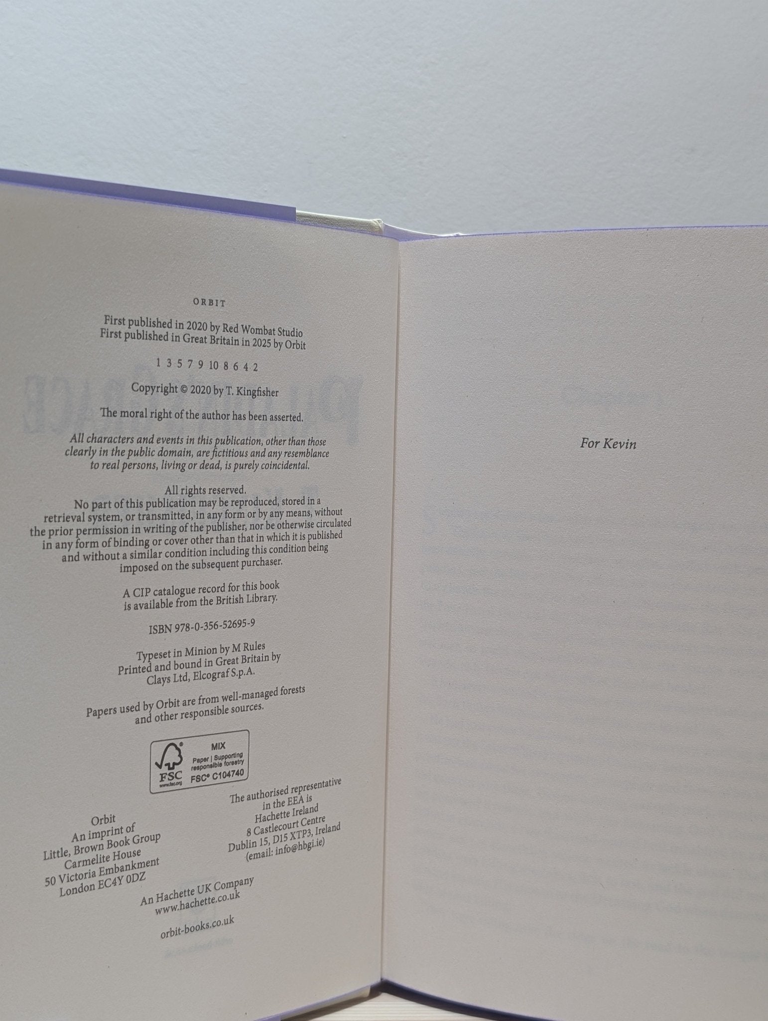 The Saint of Steel Series: Paladin's Grace; Paladin's Strength; Paladin's Hope; Paladin's Faith by T. Kingfisher (First UK Edition with sprayed edges) - Fialta Books