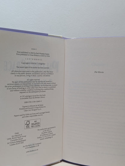 The Saint of Steel Series: Paladin's Grace; Paladin's Strength; Paladin's Hope; Paladin's Faith by T. Kingfisher (First UK Edition with sprayed edges) - Fialta Books