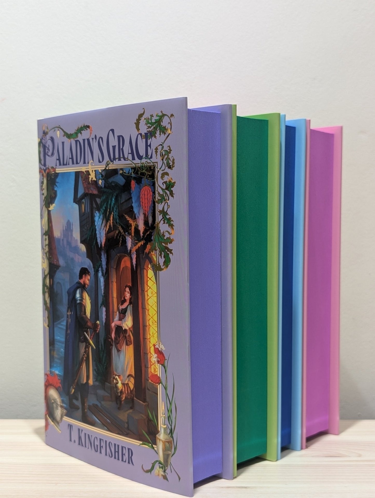 The Saint of Steel Series: Paladin's Grace; Paladin's Strength; Paladin's Hope; Paladin's Faith by T. Kingfisher (First UK Edition with sprayed edges) - Fialta Books