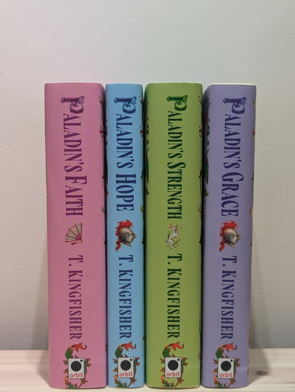 The Saint of Steel Series: Paladin's Grace; Paladin's Strength; Paladin's Hope; Paladin's Faith by T. Kingfisher (First UK Edition with sprayed edges) - Fialta Books