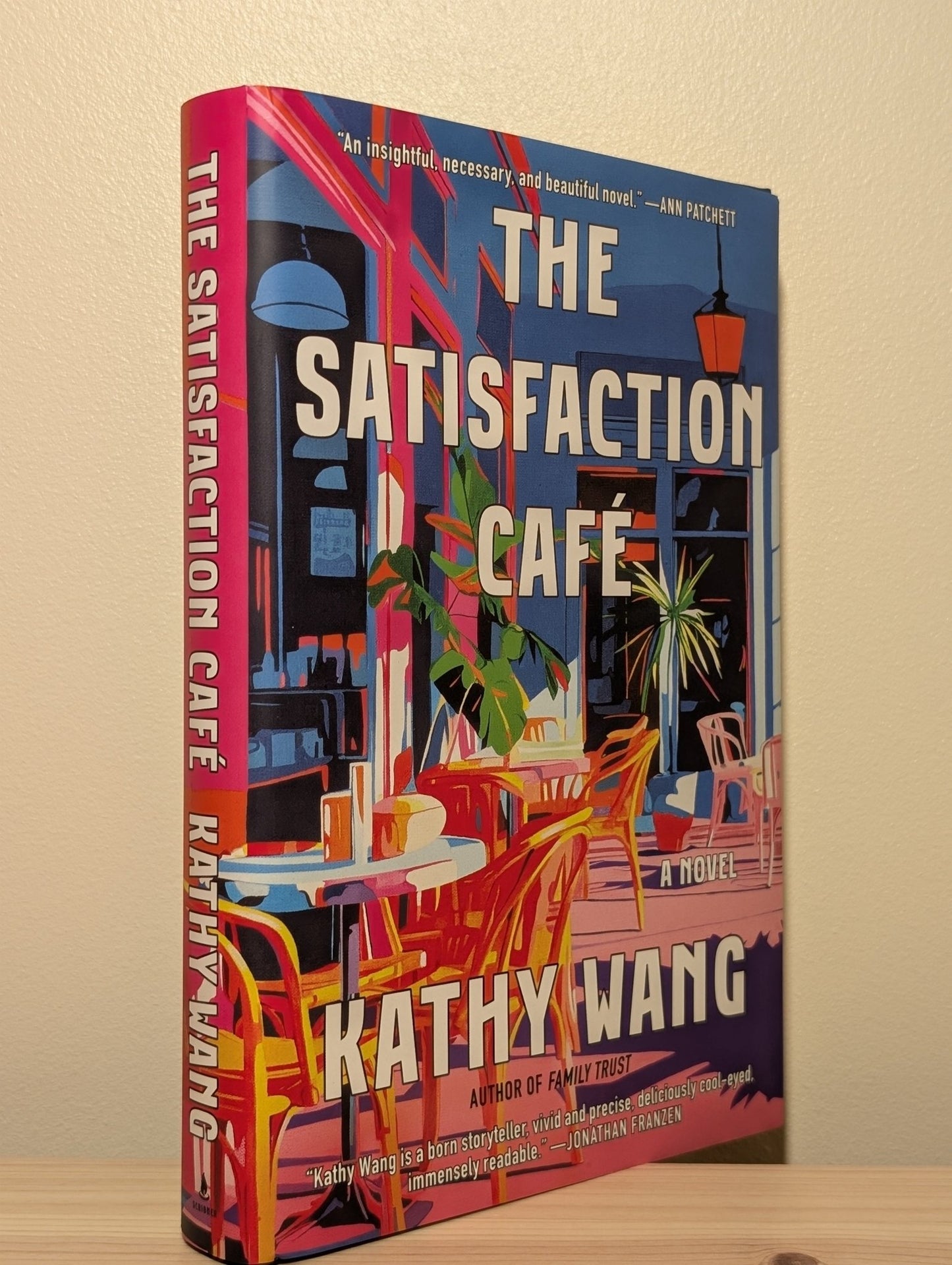 The Satisfaction Café: A Novel by Kathy Wang (Signed First Edition) - Fialta Books