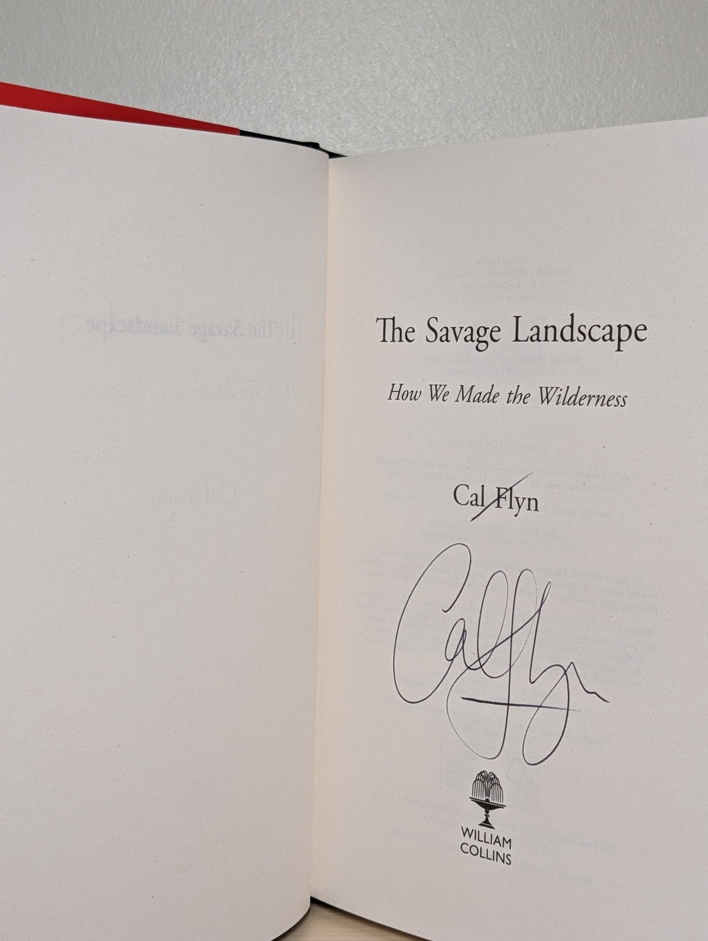 The Savage Landscape by Cal Flyn (Signed First Edition) - Fialta Books