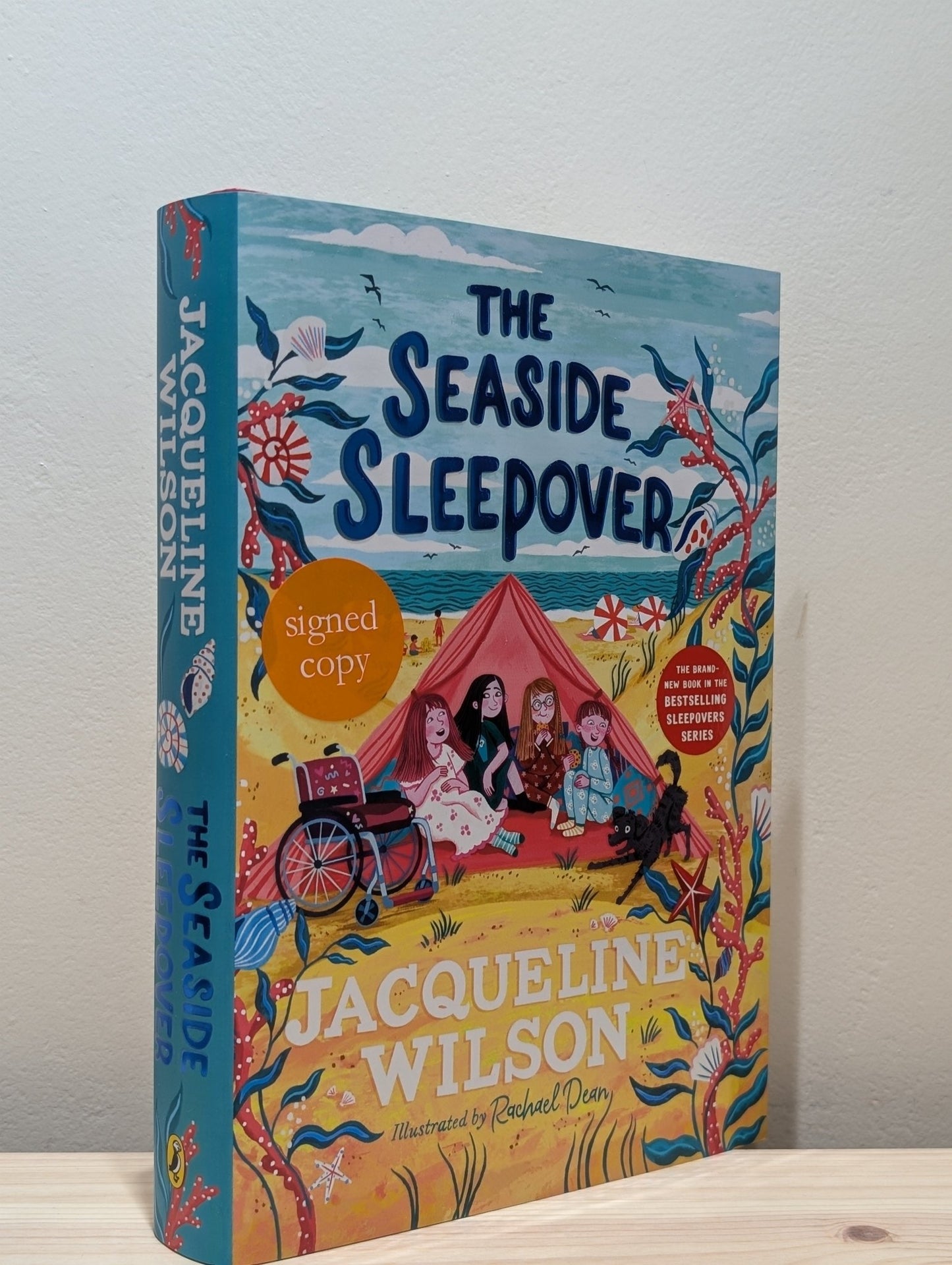 The Seaside Sleepover by Jacqueline Wilson (Signed First Edition) - Fialta Books