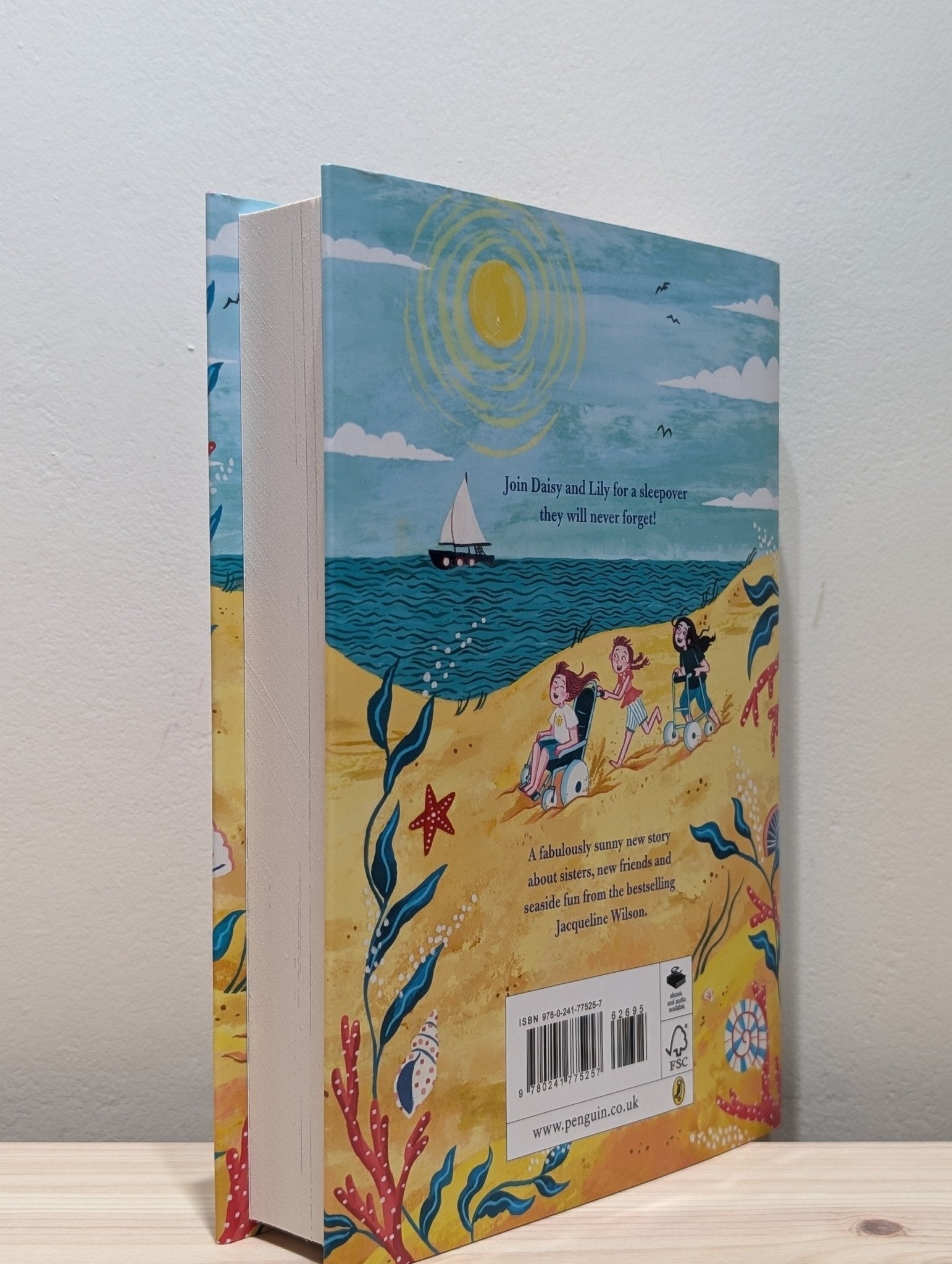 The Seaside Sleepover by Jacqueline Wilson (Signed First Edition) - Fialta Books
