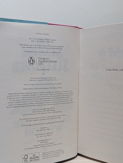 The Seaside Sleepover by Jacqueline Wilson (Signed First Edition) - Fialta Books