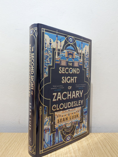 The Second Sight of Zachary Cloudesley by Sean Lusk (Signed Dated First Edition) - Fialta Books