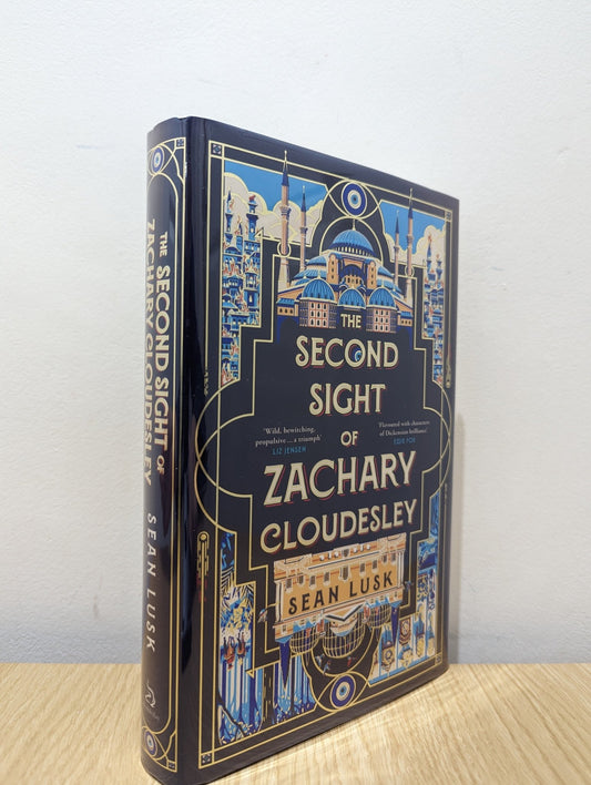 The Second Sight of Zachary Cloudesley by Sean Lusk (Signed Dated First Edition) - Fialta Books