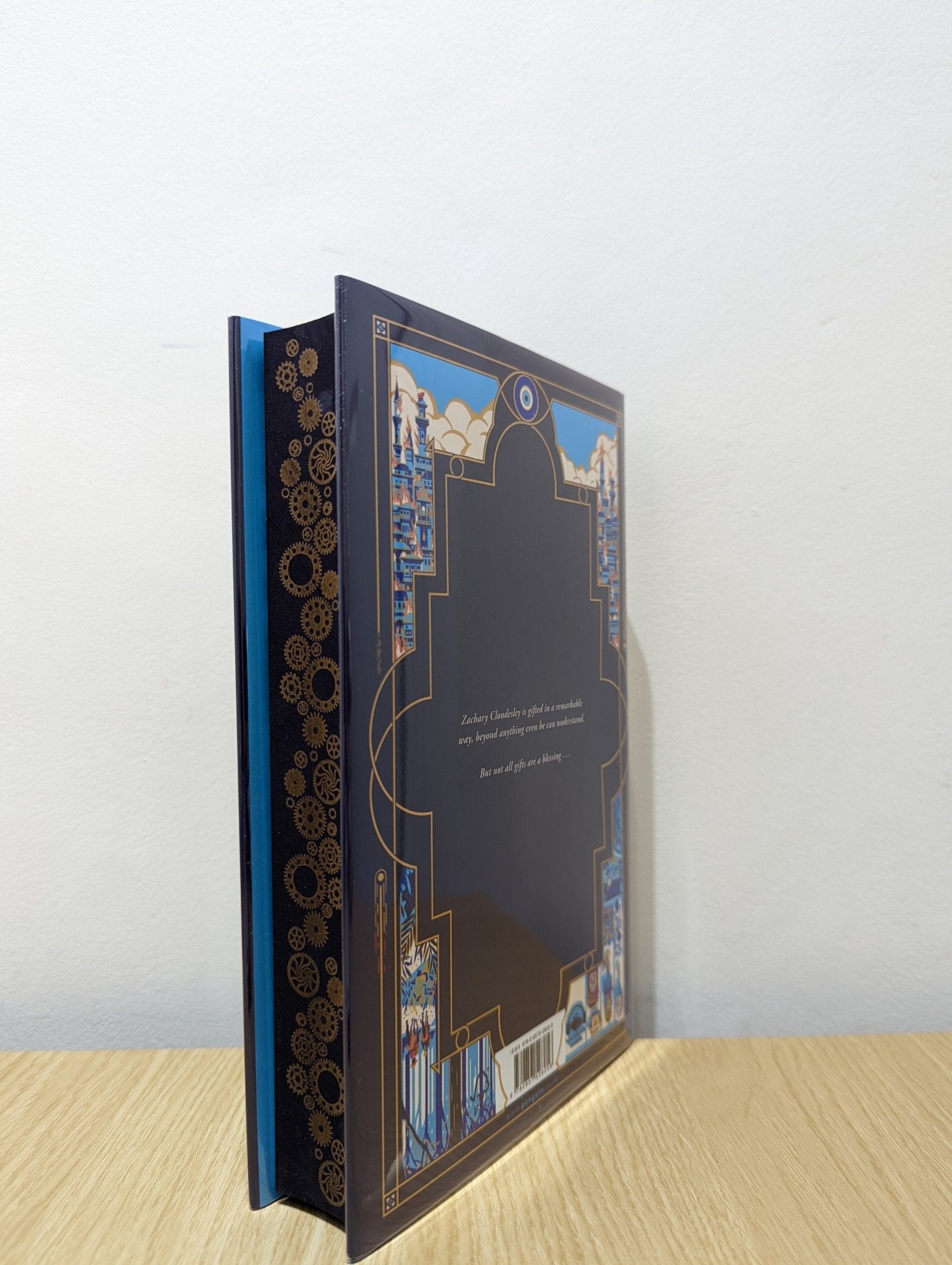 The Second Sight of Zachary Cloudesley by Sean Lusk (Signed Numbered First Edition with sprayed edges) - Fialta Books