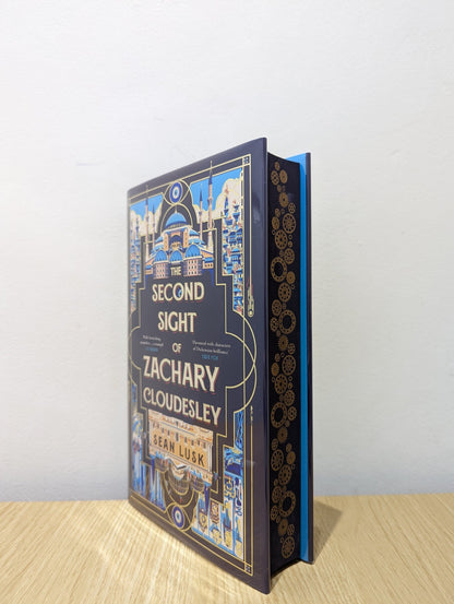 The Second Sight of Zachary Cloudesley by Sean Lusk (Signed Numbered First Edition with sprayed edges) - Fialta Books