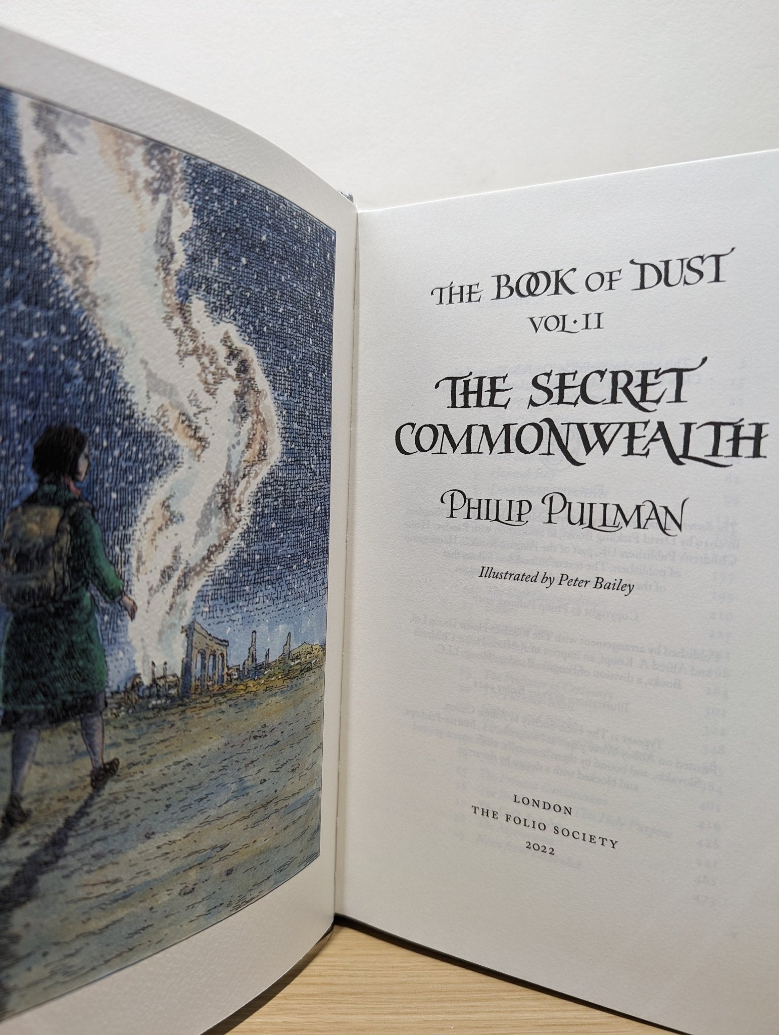 The Secret Commonwealth: : 'The Book of Dust' - Volume 2 by Philip Pullman (Folio Slipcase Edition) - Fialta Books