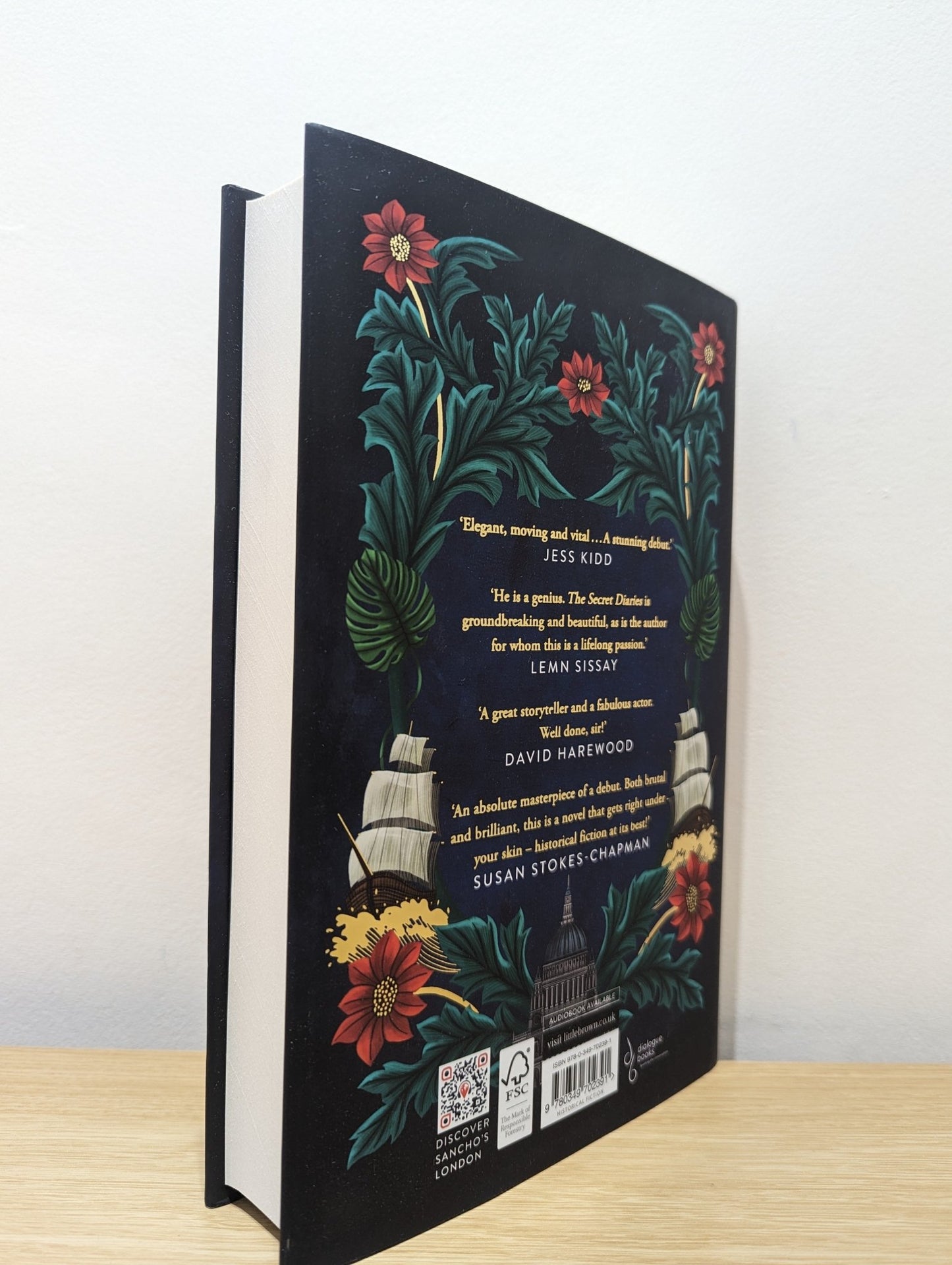 The Secret Diaries of Charles Ignatius Sancho by Paterson Joseph (Signed First Edition) - Fialta Books