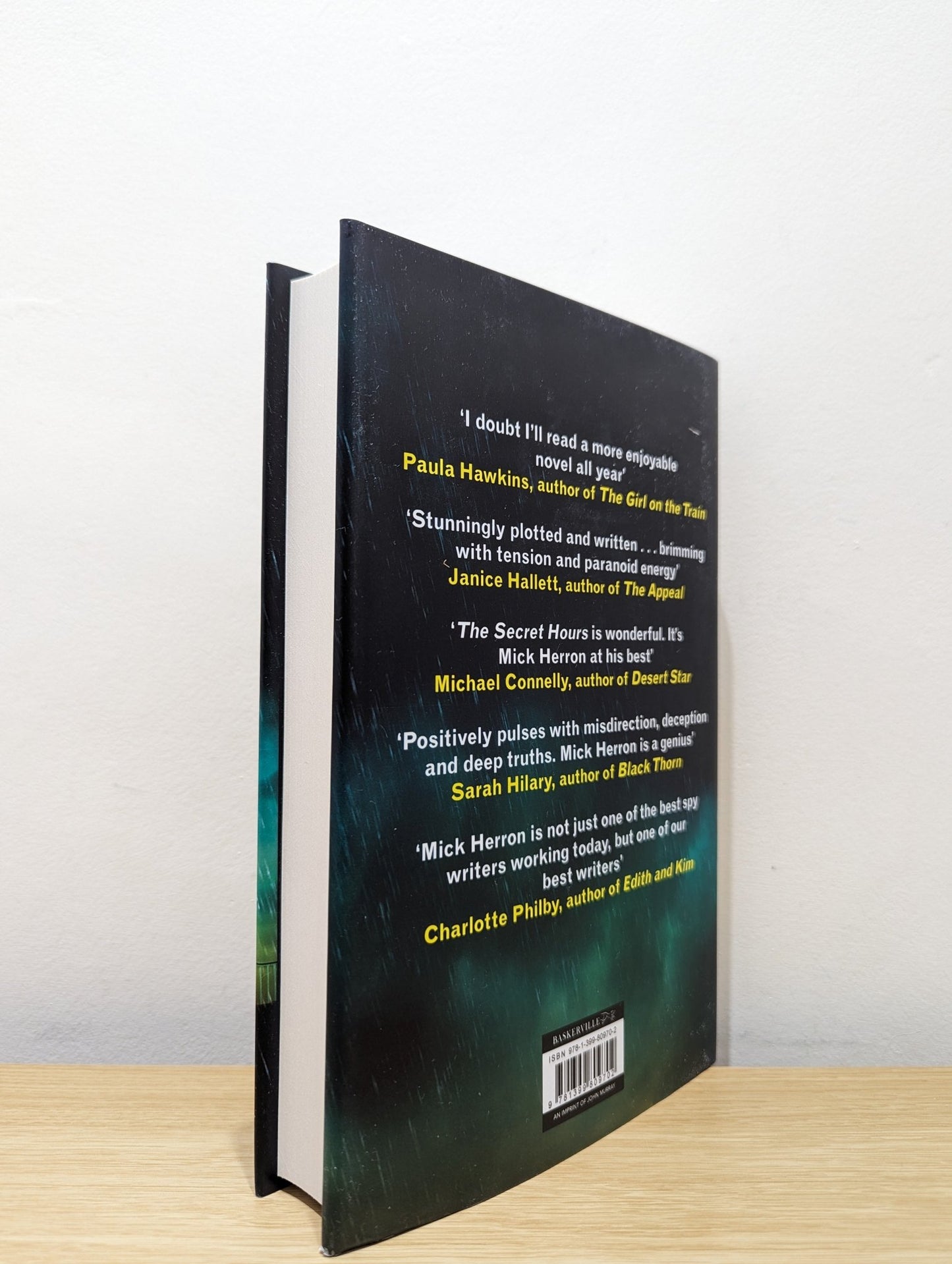 The Secret Hours by Mick Herron (Signed First Edition) - Fialta Books