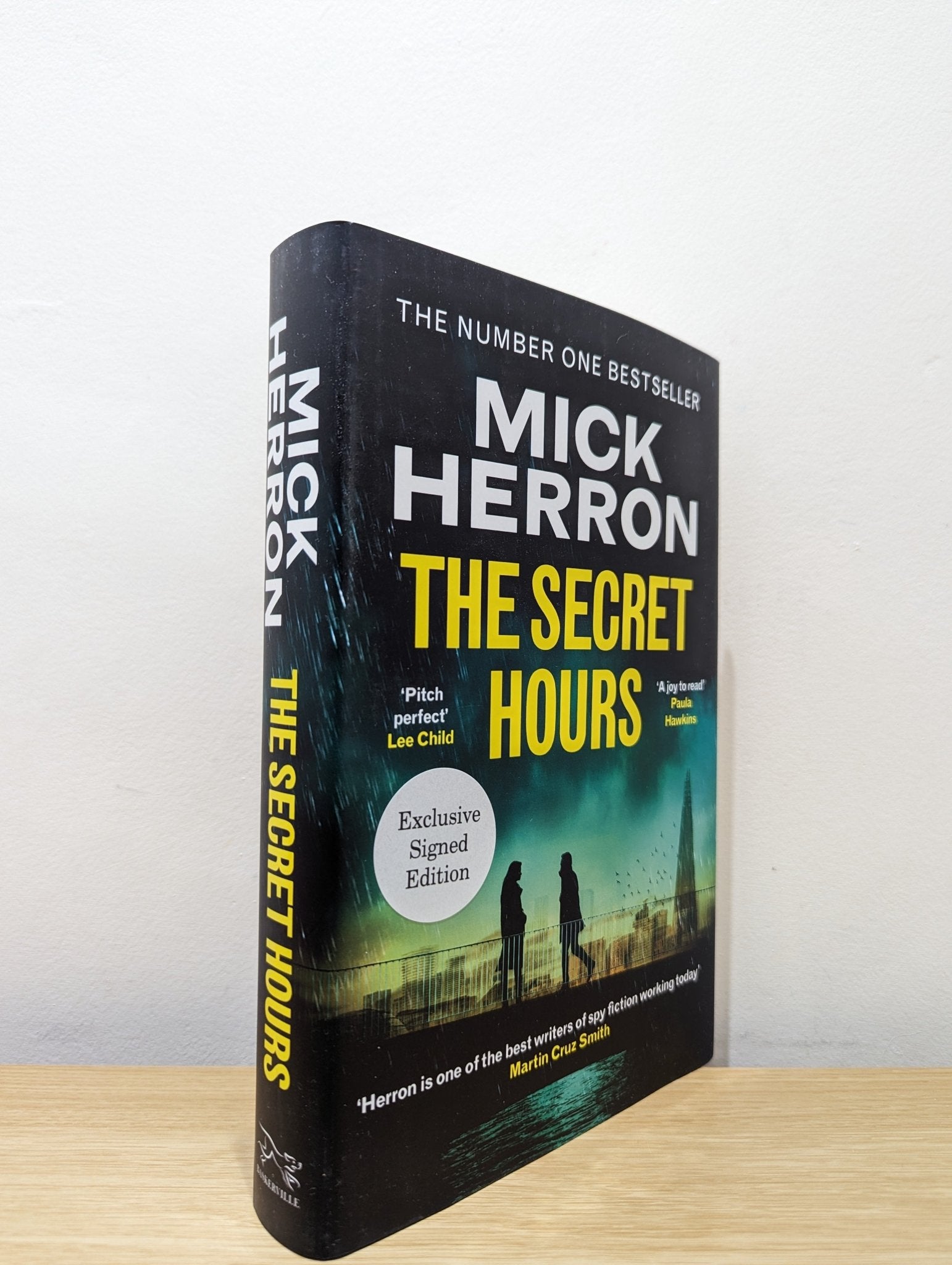 The Secret Hours by Mick Herron (Signed First Edition) - Fialta Books