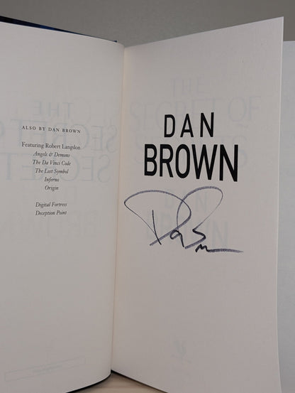 The Secret of Secrets by Dan Brown (Signed First Edition) - Fialta Books