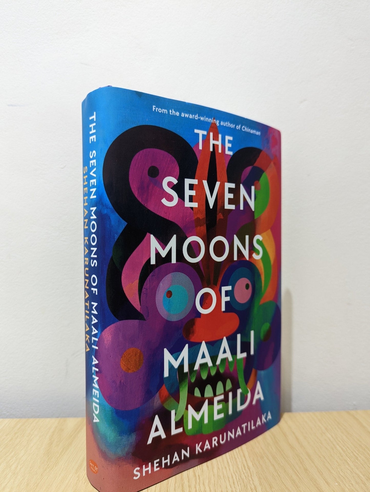 The Seven Moons of Maali Almeida by Shehan Karunatilaka (First Edition) - Fialta Books