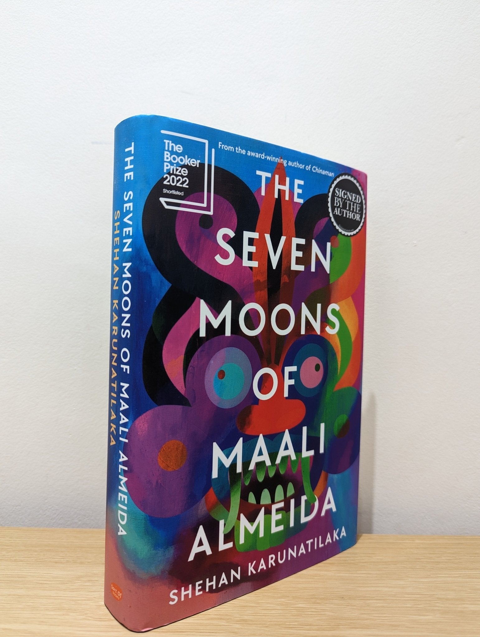 The Seven Moons of Maali Almeida by Shehan Karunatilaka (Signed) - Fialta Books