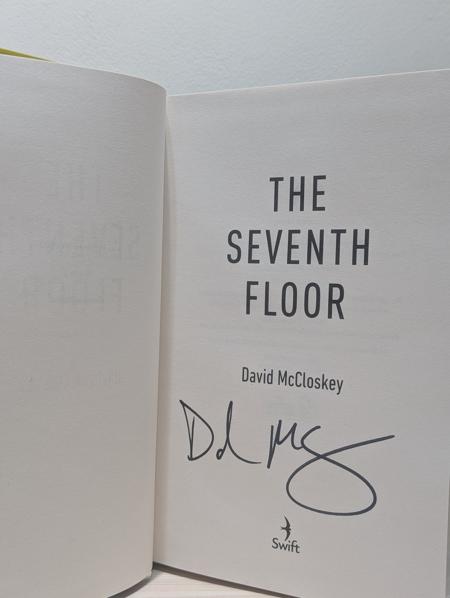 The Seventh Floor by David McCloskey (Signed First Edition) - Fialta Books