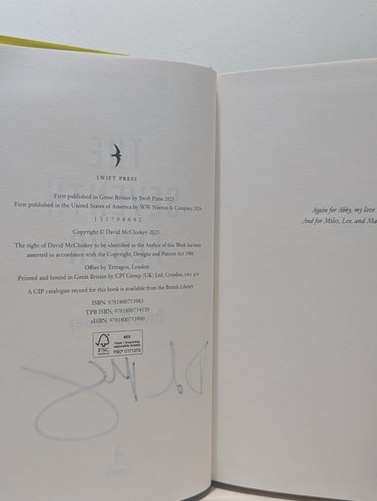 The Seventh Floor by David McCloskey (Signed First Edition) - Fialta Books