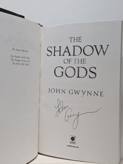 The Shadow of the Gods by John Gwynne (Signed) - Fialta Books