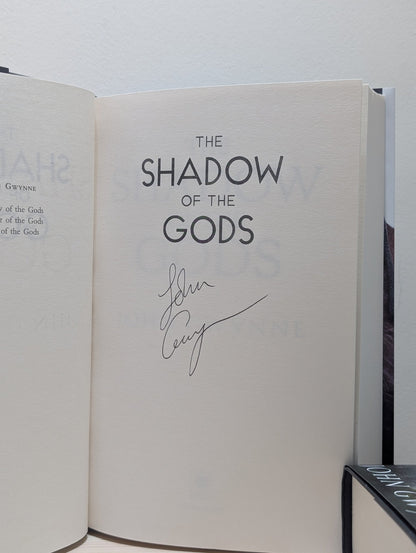 The Shadow of the Gods by John Gwynne (Signed First Edition) - Fialta Books