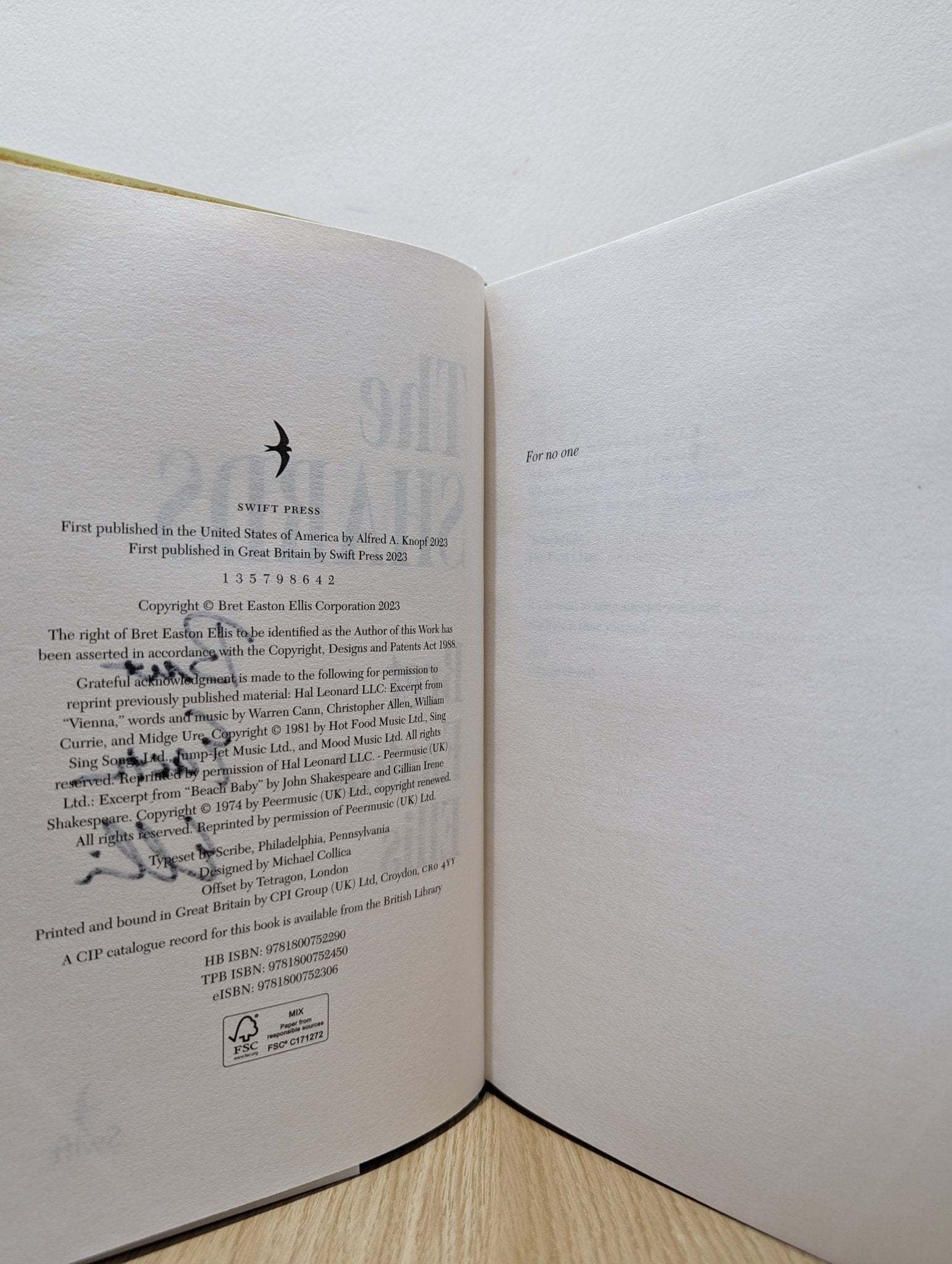 The Shards by Bret Easton Ellis (Signed) - Fialta Books