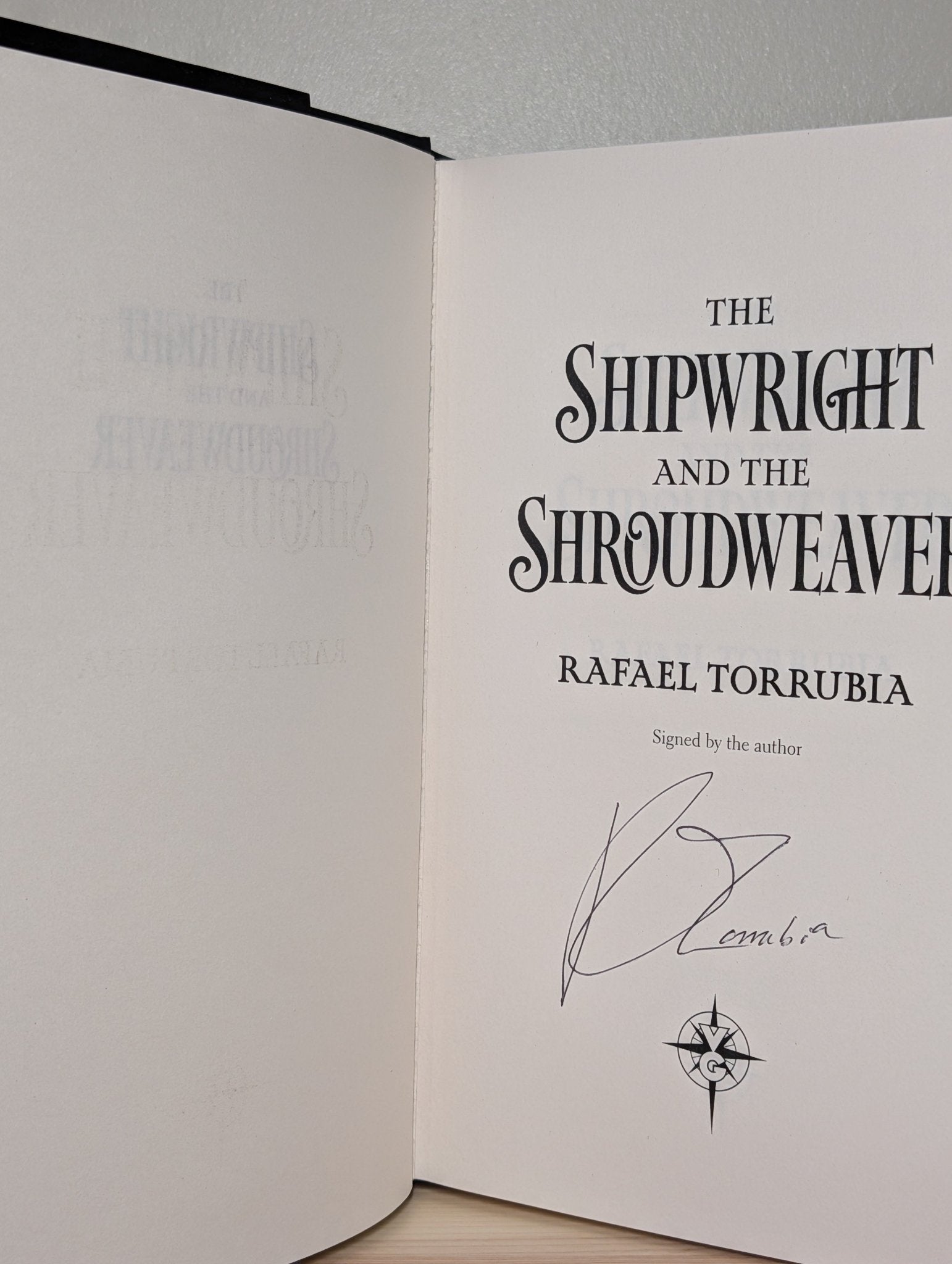 The Shipwright and the Shroudweaver by Rafael Torrubia (Signed First Edition) - Fialta Books