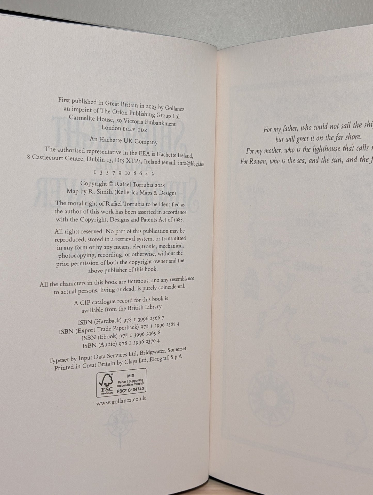 The Shipwright and the Shroudweaver by Rafael Torrubia (Signed Numbered with sprayed edges) - Fialta Books