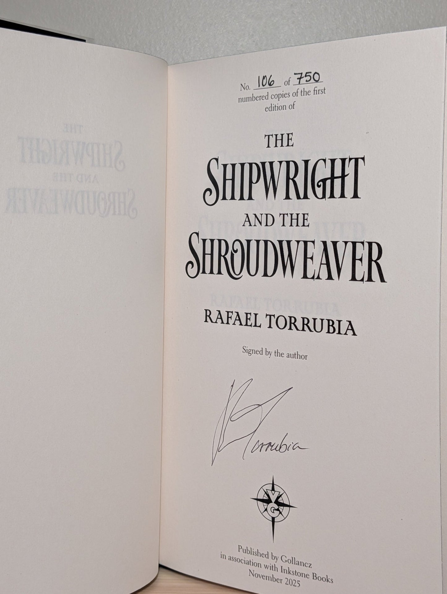 The Shipwright and the Shroudweaver by Rafael Torrubia (Signed Numbered with sprayed edges) - Fialta Books