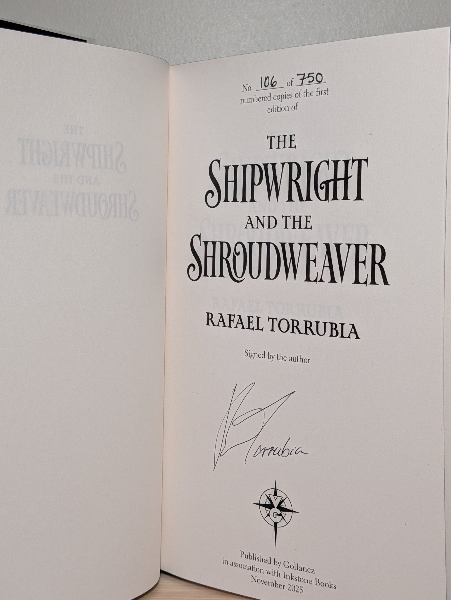 The Shipwright and the Shroudweaver by Rafael Torrubia (Signed Numbered with sprayed edges) - Fialta Books