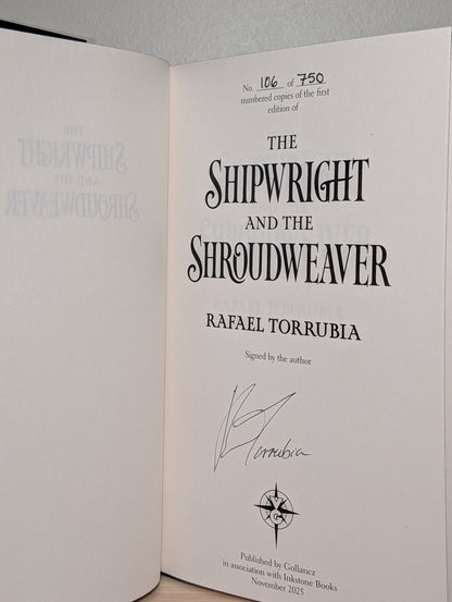 The Shipwright and the Shroudweaver by Rafael Torrubia (Signed Numbered with sprayed edges) - Fialta Books