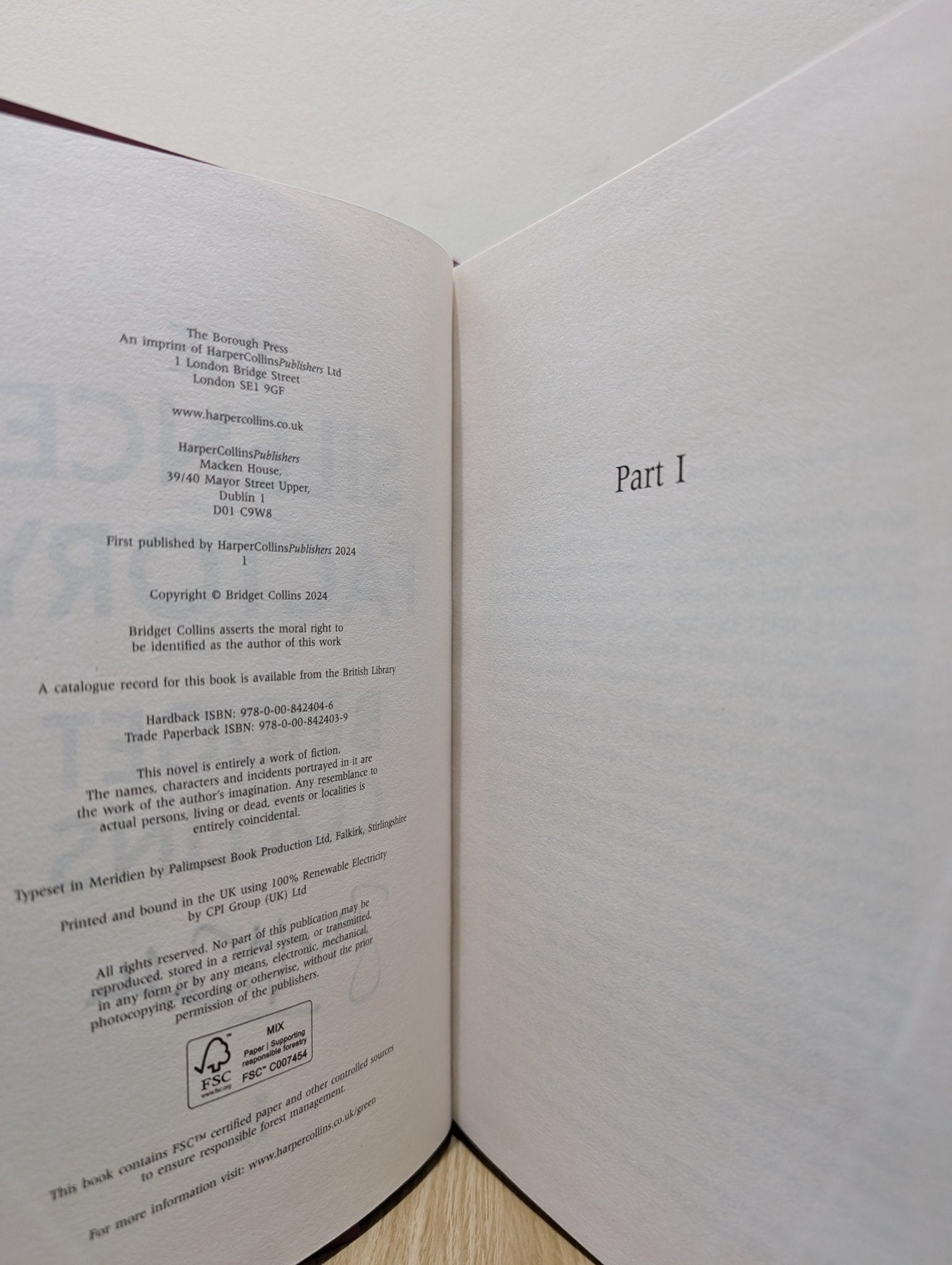The Silence Factory by Bridget Collins (Signed First Edition) - Fialta Books